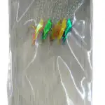 5 Hook Sabiki Rig Size 8 (1 per pack )