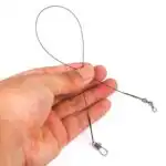 20 X Anti Bite Steel Fishing Line Lead