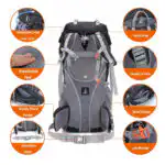 60L Camping Backpack – Ideal for Hiking, Climbing and Mountaineering - Image 9