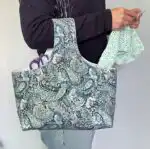 On the Go Project Bag - Botanical Blues - Image 4