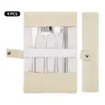 Korean Style Stainless Steel Outdoor Cutlery Set with Storage Box or Bag - Image 2