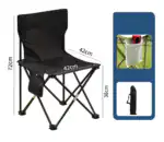 Ultralight Portable Folding Chair – For Camping, Fishing & Picnics