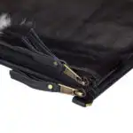 London - Double Zipper Cowhide Handbag by HYDE™ - Image 3