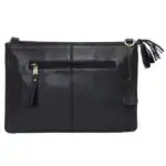 London - Double Zipper Cowhide Handbag by HYDE™ - Image 2