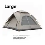 Automatic Pop-Up Waterproof Camping Tent - Image 4