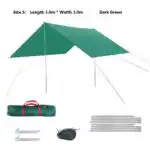Square Sun Shade Sail – Waterproof Outdoor Canopy for Garden, Patio, and Parties - Image 15