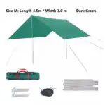 Square Sun Shade Sail – Waterproof Outdoor Canopy for Garden, Patio, and Parties - Image 16