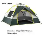 Pop-Up Automatic Camping Tent – Lightweight & Easy Setup - Image 2