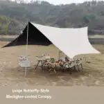Large Butterfly-Style Blackout Canopy – Waterproof & Portable - Image 7