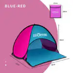 Mini Beach Sun Shade Canopy – Instant Pop-Up Tent - Image 3