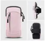 Waterproof Running Armband Phone Holder – 2 Pocket Sports Wrist Wallet for Gym & Outdoor Exercise (Fits up to 6.8” phone) - Image 6