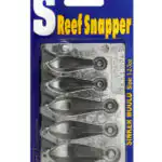 Pro Hunter Small Reef Sinker mould  1oz, 2oz, 3oz