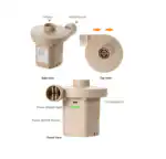 Portable Rechargeable Air Pump – High Power, Dual Function (Inflate & Deflate) - Image 3