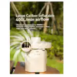 Portable Rechargeable Air Pump – High Power, Dual Function (Inflate & Deflate)