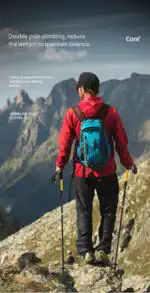 Hiking Poles Foldable 110–135 cm – 7075 Aluminium Trekking Poles - Image 10