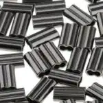 MeanFish Copper Double Crimp Sleeves - Pack of 50