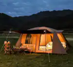 Double Layers Waterproof  Tent PU3000+ - Image 7