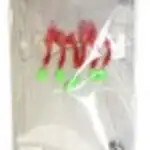 Fishtech Sabiki Rig Rubber Skin #10 & 1/2 oz sinker