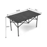 The Perfect Travel Camping Table – 95cm Foldable Outdoor Table - Image 2