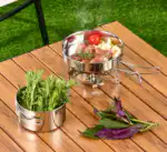 Outdoor Cookware Set - 304 Stainless Steel Camping Utensils Kit - Image 6
