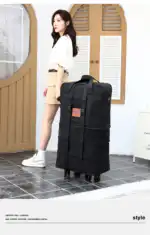 158L Expandable Luggage Bag – Foldable Rolling Travel Bag - Image 8