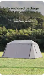 Double Layers Waterproof  Tent PU3000+ - Image 4