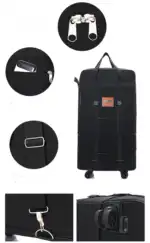 158L Expandable Luggage Bag – Foldable Rolling Travel Bag - Image 9