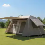 Double Layers Waterproof  Tent PU3000+