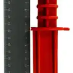 Paua Knife with Built in Measure - Orange