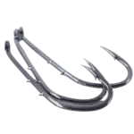50pcs Double-backed 6/0  High Carbon Fishing Hooks