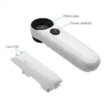 40X Magnifier Glass Jeweler Eye with 2 LED Lights