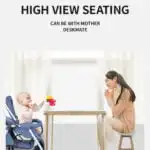 Baby Way Duo Lite - Tandem Double Stroller with Rain Cover - Image 11