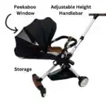 Urban Rider 2-Way Stroller – Compact & Convertible - Image 6