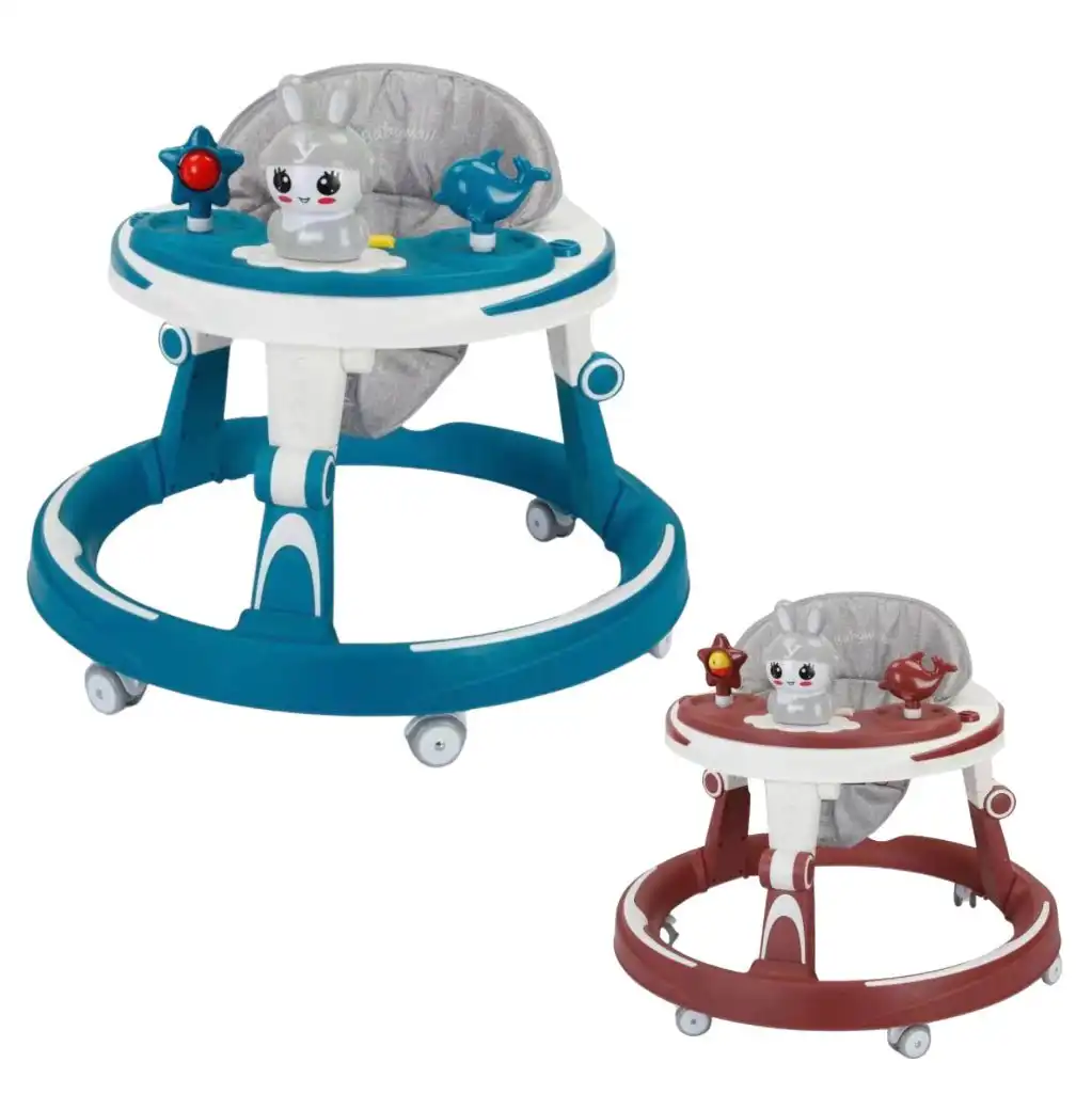 04946F42-79DF-4673-B3E3-569AFEFA8611 Deluxe O-ring Multifunctional Baby Walker with Lights and Melody Activity Centre - Image 1