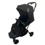 Mico Compact Folding Travel Stroller with Cup Holder and Extra Liner - BLACK - Image 10