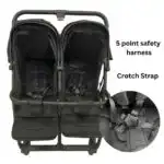 TrekTwo – Ultimate Side-by-Side Double Stroller with Cup Holder - Image 6