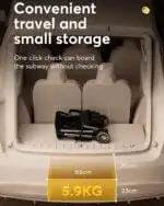 The Lite - Compact Travel Stroller with Luggage Handle - Image 17