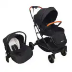 The Flex Black: 3 in 1 Stroller, Open Bassinet, and Capsule with Base Combo - Image 8