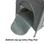 5-in-1 Portable Co-Sleeper Bed with Changing Table and Toy Bar - Image 8