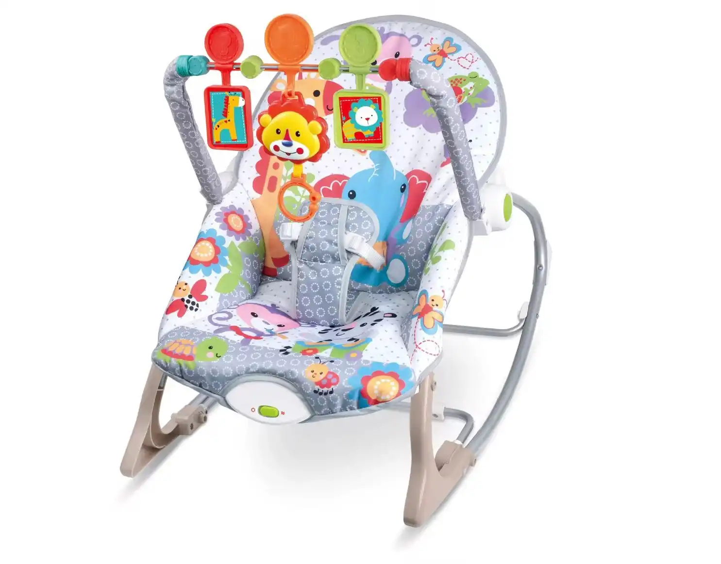 28CCAB60-CF29-4B56-820C-9B14563017AF Infant-to-Toddler Baby Rocker – Multi-Stage Seat with Soothing Vibration & Toy Bar - Image 1