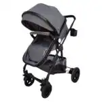 Rover Grey (Boss Mini) - 3 in 1 Stroller System + Bassinet + Capsule Combo - Image 6