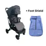 The Glide - Premium Travel Compact Stroller with Foot Cover - Image 9