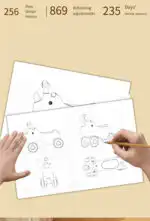 Kids Four-Wheel Balance Car - Image 8