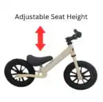 Toddler Balance Bike – Rubber Tyres & Adjustable Seat - Image 5