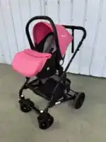 Rover Cherry - 3 in 1 Stroller + Bassinet + Capsule Combo - Image 14