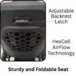 Versa 2in1 Open Bassinet Stroller with Sunshade and Cup Holder - Image 10