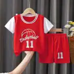 Kids Sportswear Matching Set – Basketball & Netball Style - Image 4