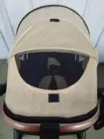 The Flex Beige: 3 in 1 Stroller, Open Bassinet, and Capsule Car Seat Combo with Sunshade Cover Sets - Image 18