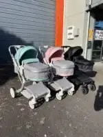 The Mint - High View 2 in 1 Reversible Bassinet + Stroller - Image 8