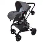 Rover Grey (Boss Mini) - 3 in 1 Stroller System + Bassinet + Capsule Combo - Image 8